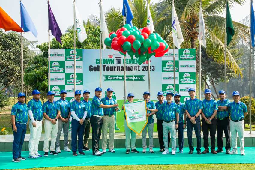2nd Crown Cement Cup Golf Tournament held at Army Golf Club